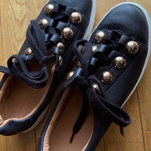 Rebecca Minoff slip on with laces